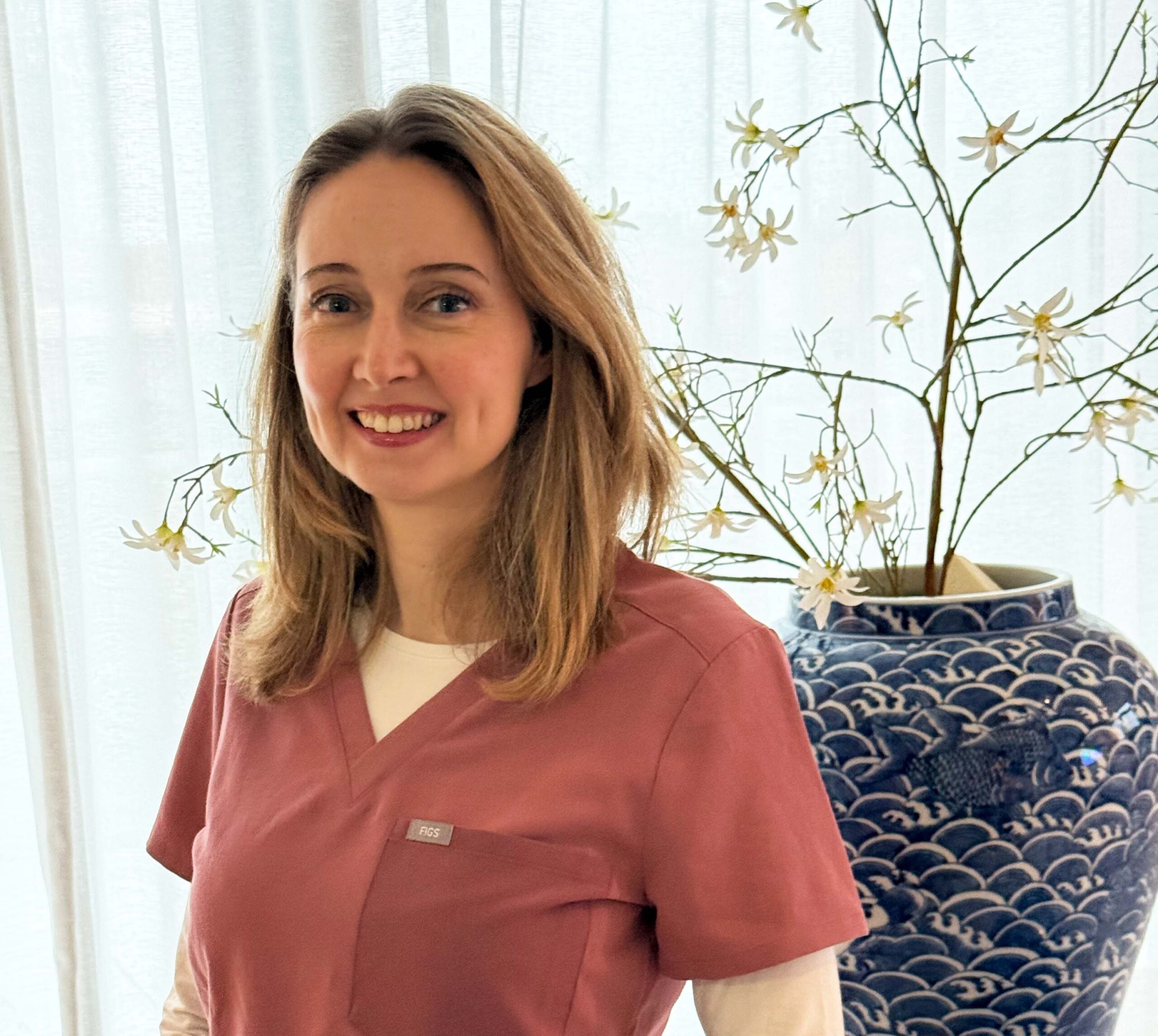 Acupuncture practitioner in Winchester clinic